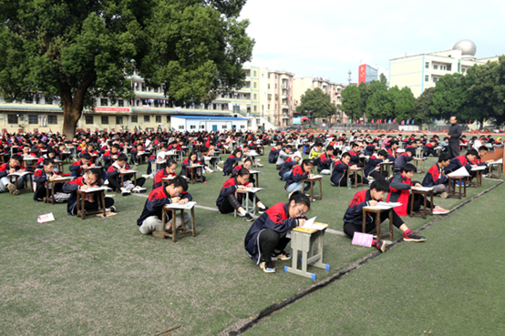 新田一中:举行古诗文默写竞赛_新田县教育局